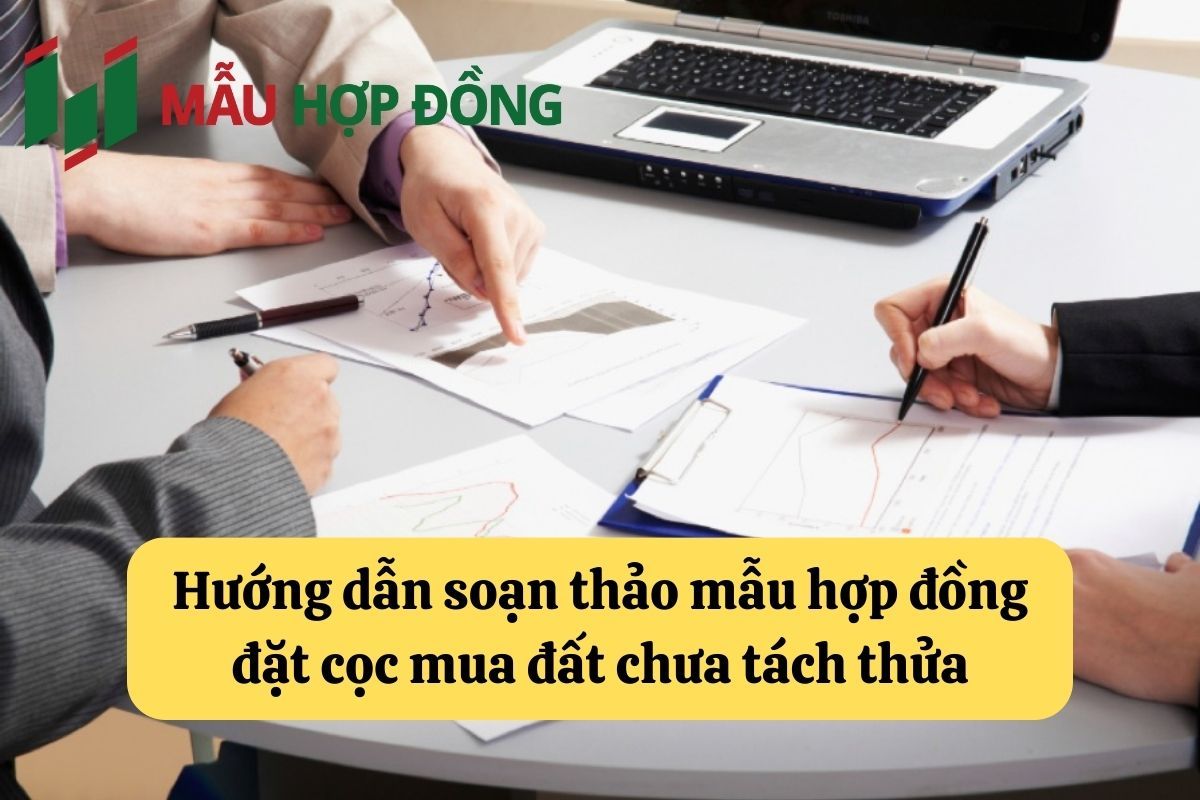 mẫu hợp đồng đặt cọc mua đất chưa tách thửa 3