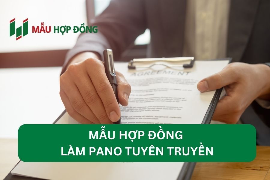 Hợp đồng làm pano tuyên truyền 2