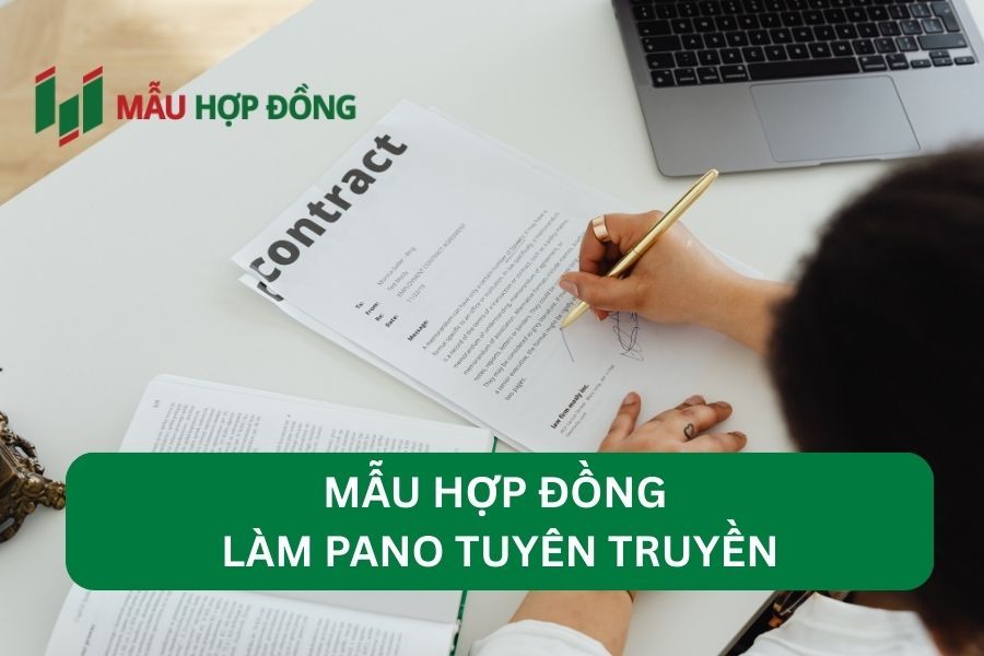 Hợp đồng làm pano tuyên truyền 3
