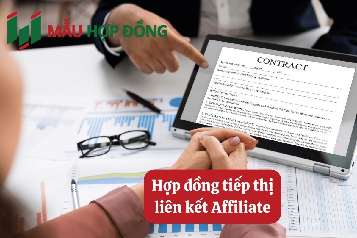 Hợp đồng tiếp thị liên kết Affiliate