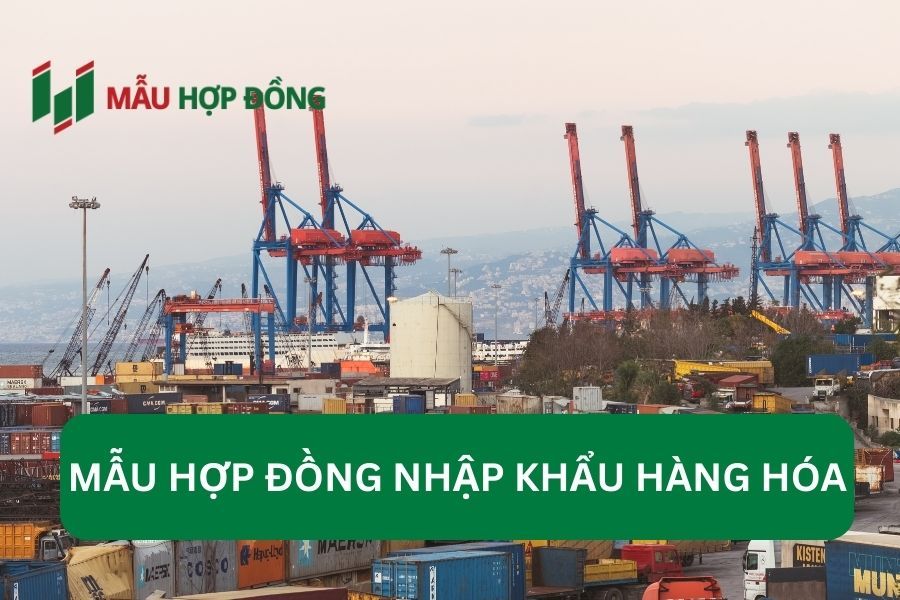 Hợp đồng nhập khẩu hàng hóa