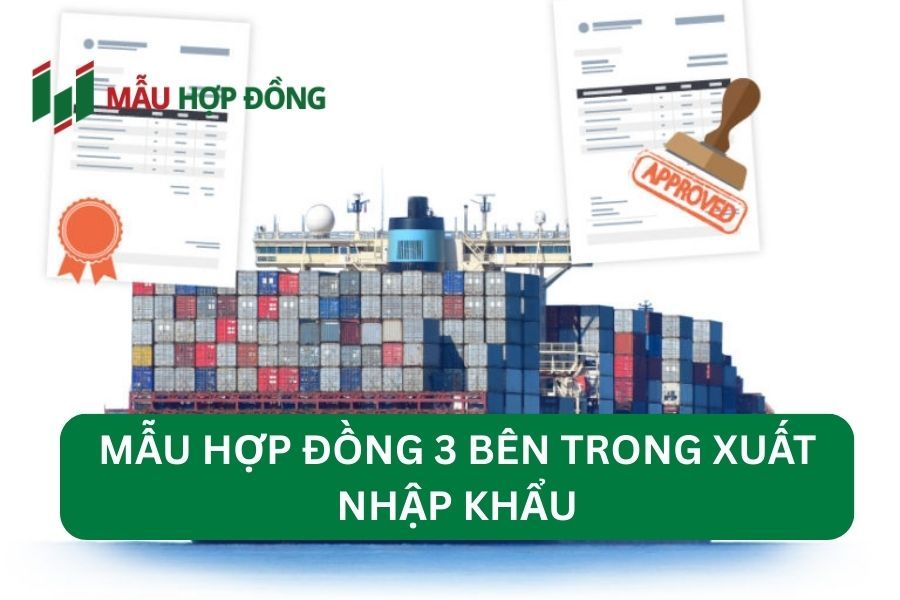 hợp đồng 3 bên trong xuất nhập khẩu