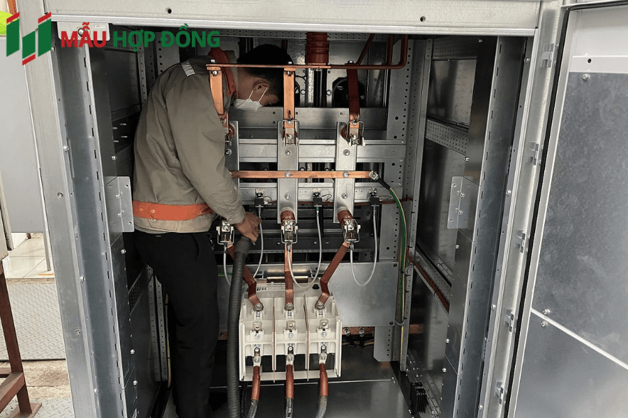 hợp đồng bảo trì hệ thống điện 3