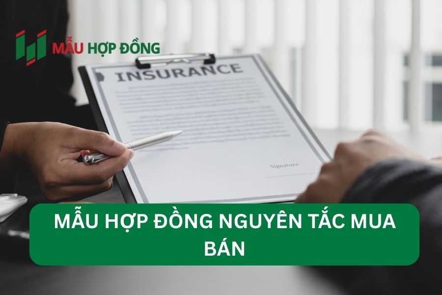 hợp đồng nguyên tắc mua bán